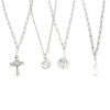 Picture of 304 Stainless Steel Link Cable Chain Oval Silver Tone