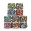Picture of 304 Stainless Steel Link Chain Heart Gold Plated Multicolor Enamel 5mm