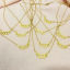 Picture of Pastoral Style 304 Stainless Steel Butterfly Wing Angel Number Necklace 45cm(17.7") long