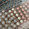 Picture of Zinc Based Alloy & Resin Metal Sewing Shank Buttons Gold Plated Multicolor Round