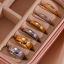 Imagen de 304 Acero Inoxidable Sencillo No Ajustable Anillos Multicolor 1 Unidad