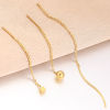 Picture of 304 Stainless Steel Ear Thread Threader Earrings Multicolor