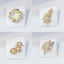 Picture of Exquisite Pin Brooches Flower Leaves Gold Plated Imitation Pearl