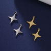 Imagen de 304 Acero Inoxidable Colgantes Charms Multicolor 11mm x 15mm, 2 Unidades