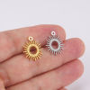 Bild von 304 Edelstahl Charms Sonne Bunt 17.5mm x 12mm, 1 Stück