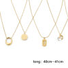Picture of 304 Stainless Steel Stylish Link Cable Chain Necklace 18K Gold Plated Oval