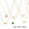 Picture of 304 Stainless Steel Stylish Curb Link Chain Necklace 18K Gold Plated Heart
