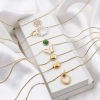 Picture of 304 Stainless Steel Stylish Curb Link Chain Necklace 18K Gold Plated Heart