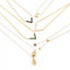 Picture of 304 Stainless Steel Stylish Link Chain Necklace 18K Gold Plated V Shape
