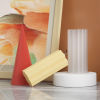 Picture of Silicone Resin Mold For Candle Soap DIY Making Cylinder White