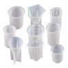 Picture of Silicone Resin Mold For Candle Soap DIY Making Cylinder White
