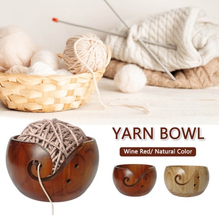 Boîte de rangement pour fil à coudre en Bois Naturel Multicolore 1 Pièce