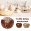 Image de Boîte de rangement pour fil à coudre en Bois Naturel Multicolore 1 Pièce