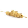 Picture of Eco-friendly 304 Stainless Steel Beads For DIY Jewelry Making Wheel Multicolor