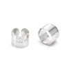 Picture of Hypoallergenic 304 Stainless Steel Ear Cuffs Clip Wrap Earrings U-shaped Silver Tone With Loop 10mm x 6mm