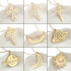 Picture of 304 Stainless Steel Stylish Link Cable Chain Necklace Multicolor Cross Sunflower 45cm(17 6/8") long