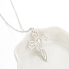 Picture of 304 Stainless Steel Stylish Link Cable Chain Necklace Multicolor Cross Sunflower 45cm(17 6/8") long