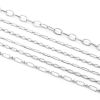 Picture of Eco-friendly 304 Stainless Steel Link Chain Silver Tone 1 Piece (Approx 1 M/Piece)
