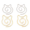Picture of Iron Based Alloy Knitting Needles Cat Animal Spiral Multicolor