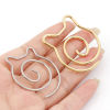 Picture of Iron Based Alloy Knitting Needles Cat Animal Spiral Multicolor