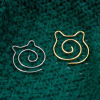 Picture of Iron Based Alloy Knitting Needles Cat Animal Spiral Multicolor