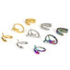 Picture of Eco-friendly 304 Stainless Steel Open Rings Multicolor