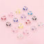 Picture of Glass Religious Beads For DIY Jewelry Making Abacus Multicolor AB Rainbow Color Evil Eye Transparent Faceted About 10mm Dia