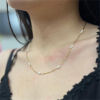Imagen de Respetuoso del Medio Ambiente 304 Acero Inoxidable Estilo Ins Cadenas Collares 18k Chapado en Oro Imitación de perla 1 Unidad