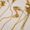 Imagen de Respetuoso del Medio Ambiente 304 Acero Inoxidable Estilo Ins Cadenas Collares 18k Chapado en Oro Imitación de perla 1 Unidad