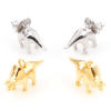 Picture of Brass Charms Real Gold Plated Dinosaur Animal 3D 16mm x 10mm