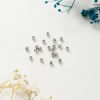 Picture of Brass Spacer Beads For DIY Bracelet Jewelry Making Findings Real Gold Plated Round Engraving
