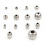 Picture of Eco-friendly 304 Stainless Steel Beads For DIY Jewelry Making Silver Tone Texture