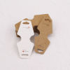 Picture of Paper Jewelry Display Card Multicolor Message " Hand Made "