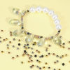 Picture of Eco-friendly 201 Stainless Steel Beads For DIY Jewelry Making Round Multicolor Sparkledust 3mm Dia.