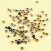 Picture of Eco-friendly 201 Stainless Steel Beads For DIY Jewelry Making Round Multicolor Sparkledust 3mm Dia.