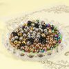 Picture of Eco-friendly 201 Stainless Steel Beads For DIY Jewelry Making Round Multicolor Polished 5mm Dia.
