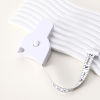 Picture of ABS Portable Tape Measure Ruler Sewing Tool White 8.3cm x 5.6cm