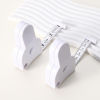 Picture of ABS Portable Tape Measure Ruler Sewing Tool White 8.3cm x 5.6cm