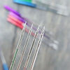 Picture of Alloy Sewing Stretch Cloth Machine Anti-jump Needles Multicolor 3.8cm(1 4/8") long