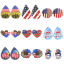 Image de PU Leather American Independence Day Pendants Multicolor Flag Of The United States