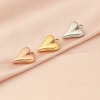 Picture of Eco-friendly 304 Stainless Steel Valentine's Day Charms Multicolor Heart 16mm x 12mm