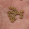 Picture of Eco-friendly 304 Stainless Steel Mother's Day Spacer Beads For DIY Bracelet Jewelry Making Findings Multicolor Snowflake 20 PCs
