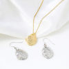 Imagen de Latón Colgantes Charms Concha Oro Real Chapado 3D 22.5mm x 18mm, 2 Unidades