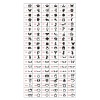 Picture of Customized Fashion Stainless Steel Name Earrings Personalized Letter Pendant, 1 Pair