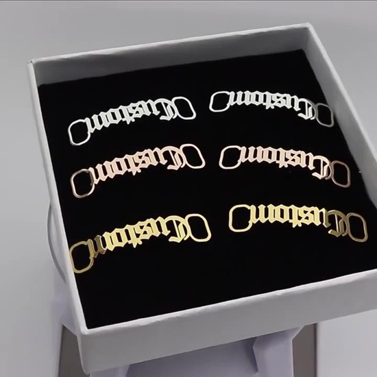 Immagine di Acciaio Inossidabile Fibbie per Scarpe con Lettere Personalizzate con Nome Personalizzato per la Decorazione di Ciondoli per Scarpe Fai-da-te Multicolore 1 Paio