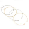 Bild von Umweltfreundlich 304 Edelstahl Choker Halskette 43cm lang, 1 Stück