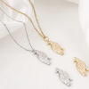 Imagen de Latón Colgantes Charms Águila Oro Real Chapado 3cm x 1.2cm, 2 Unidades
