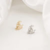 Imagen de Latón Colgantes Charms Canguro Oro Real Chapado 18mm x 16mm, 2 Unidades