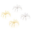 Picture of Brass Insect Charms Real Gold Plated Halloween Spider Animal 3D 3cm x 2.7cm
