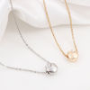 Picture of Brass Beads For DIY Jewelry Making Real Gold Plated Apple Fruit 3D About 10.5mm x 9mm